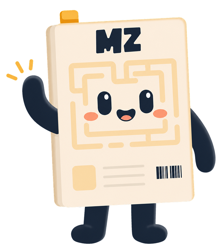 Maskot MAZE melambaikan tangan